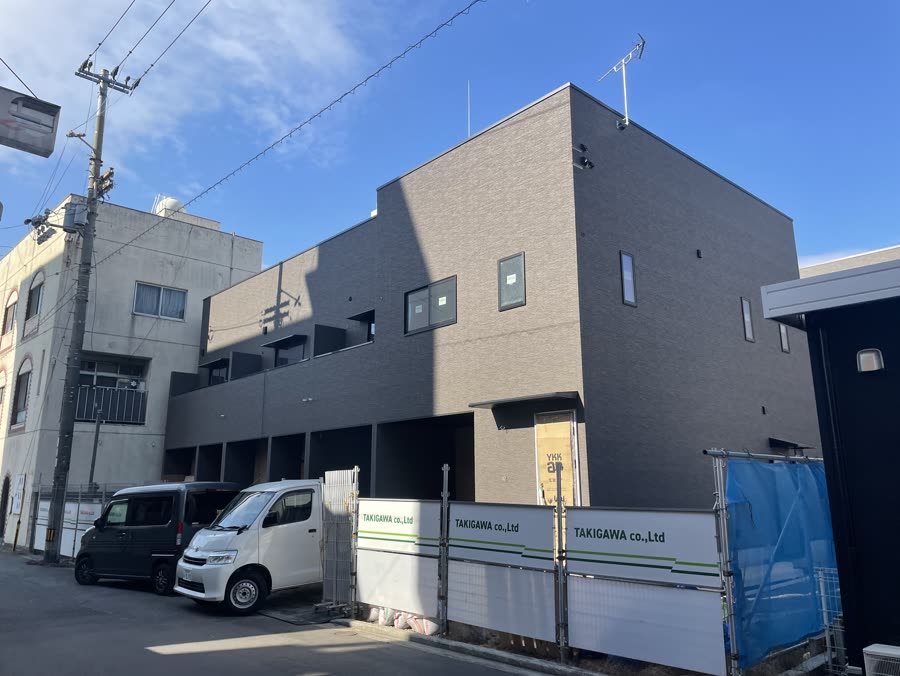 ルミウス松本ⅡＢ棟の外観